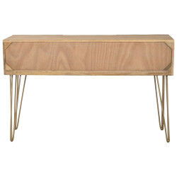 Console Home ESPRIT Doré 120 x 38 x 76 cm