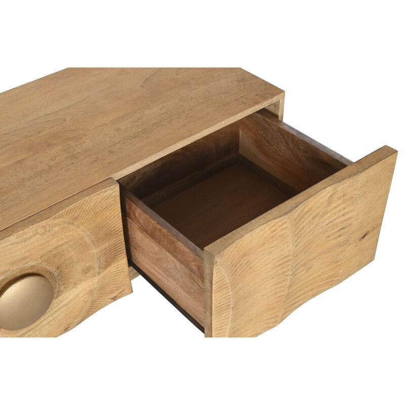 Console Home ESPRIT Doré 120 x 38 x 76 cm