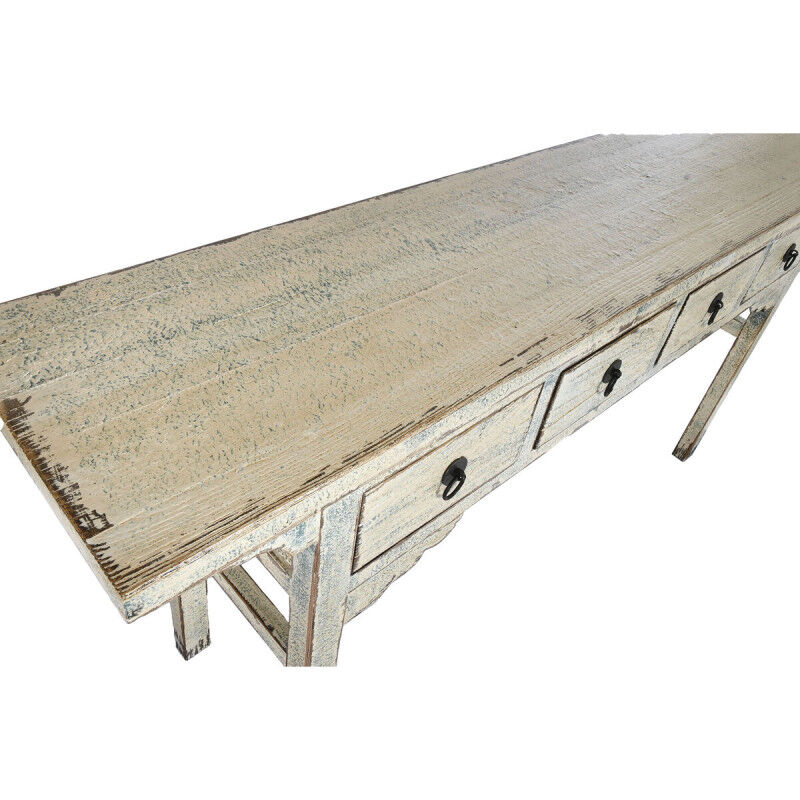 Console Home ESPRIT Blanc Bicolore 178 x 38 x 85 cm