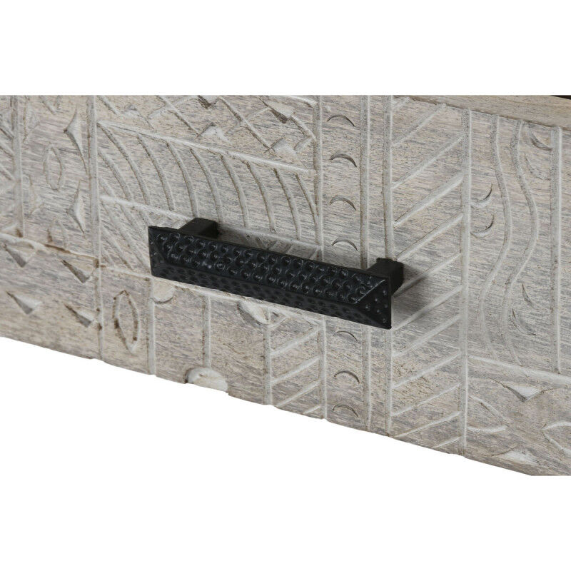 Console Home ESPRIT Blanc 120 x 30 x 76 cm
