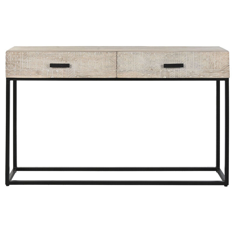 Console Home ESPRIT Blanc 120 x 30 x 76 cm