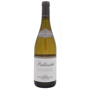 Maison Chapoutier Cuvée Belleruche Côtes-du-Rhône - Vin blanc de la Vallée du Rhône