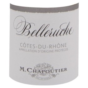 Maison Chapoutier Cuvée Belleruche Côtes-du-Rhône - Vin blanc de la Vallée du Rhône