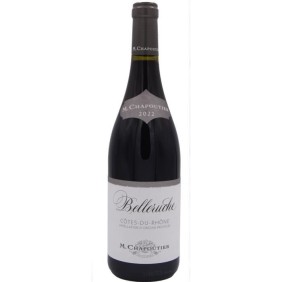 Maison Chapoutier Cuvée Belleruche 2022 Côtes-du-Rhône - Vin rouge de la Vallée du Rhône