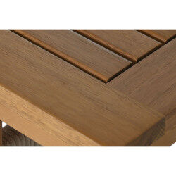 Ensemble Table + Chaises Home ESPRIT Marron Corde Bois d'eucalyptus 230 x 100 x 75 cm