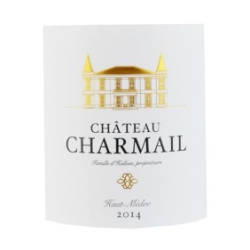 Château Charmail 2014 Cru Bourgeois - AOC Haut-Médoc - Vin rouge de Bordeaux - 1 bouteille 0.75 cl