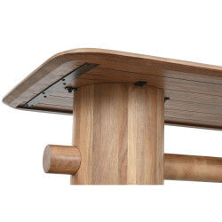 Table de Salle à Manger Home ESPRIT Naturel Bois de manguier 180 x 90 x 76 cm