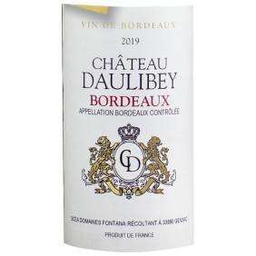 Château Daulibey 2019 Bordeaux - Vin rouge de Bordeaux