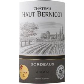 Château Haut Bernicot 2020 Bordeaux - Vin rouge de Bordeaux