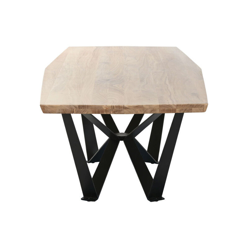 Table de Salle à Manger Home ESPRIT Métal Bois d'acacia 220 x 100 x 76 cm