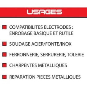 MECAFER Poste a souder a l'arc Shunt 130 A PS130