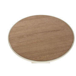 Table d'appoint Home ESPRIT Beige Naturel 75 x 75 x 75,5 cm