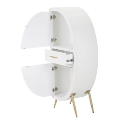 Buffet 2 Portes Venus – Élégance Verticale 60 x 32 x 133 cm