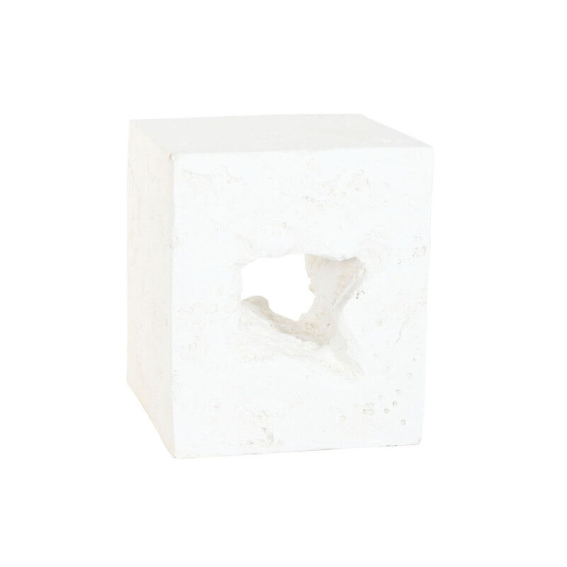 Table d'appoint Home ESPRIT Blanc 40 x 40 x 46 cm