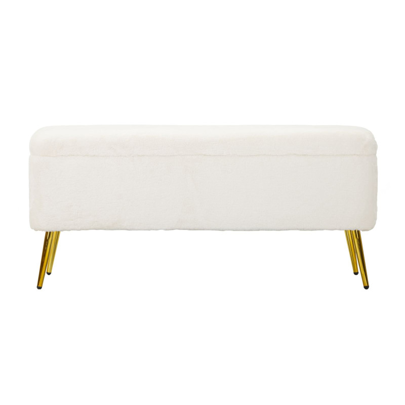 Glam Banc Soffy – Rangement Élégant 112x42x50