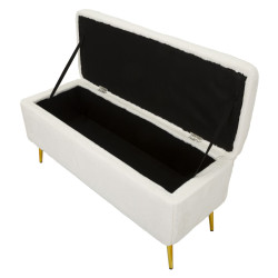 Banc Coffre Soffy – Confort Élégant 112 x 42 x 50 cm