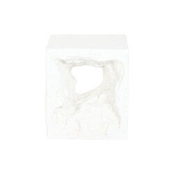Table d'appoint Home ESPRIT Blanc 40 x 40 x 46 cm
