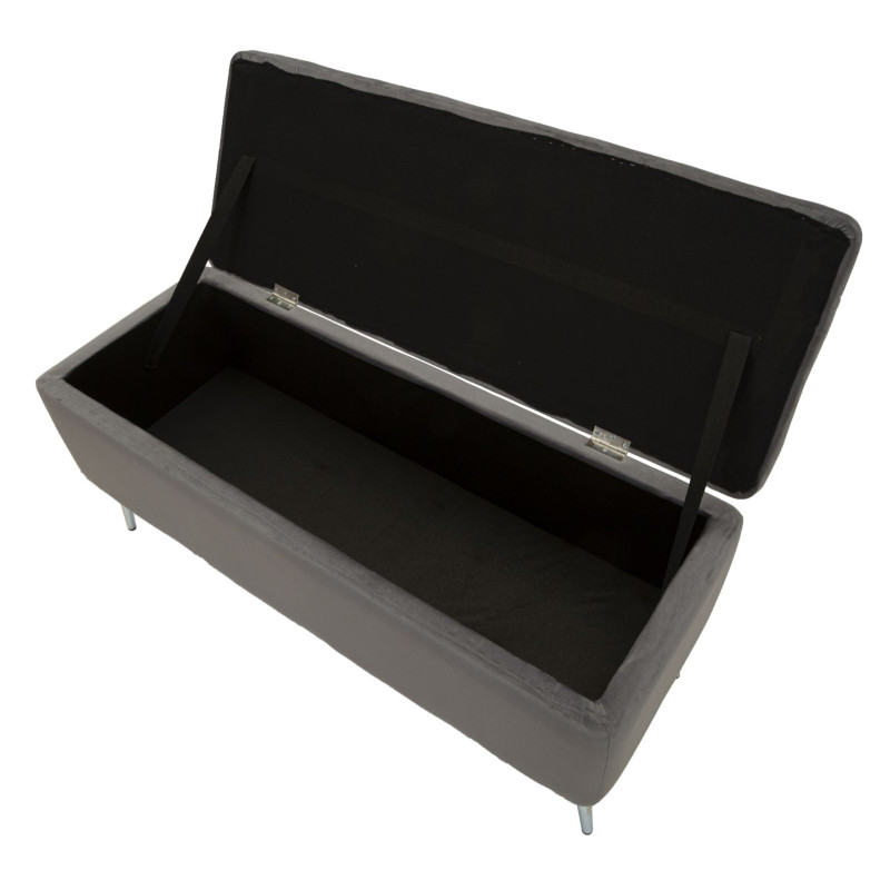 Glam Banc Argenté – Brillance Subtile 112x42x50