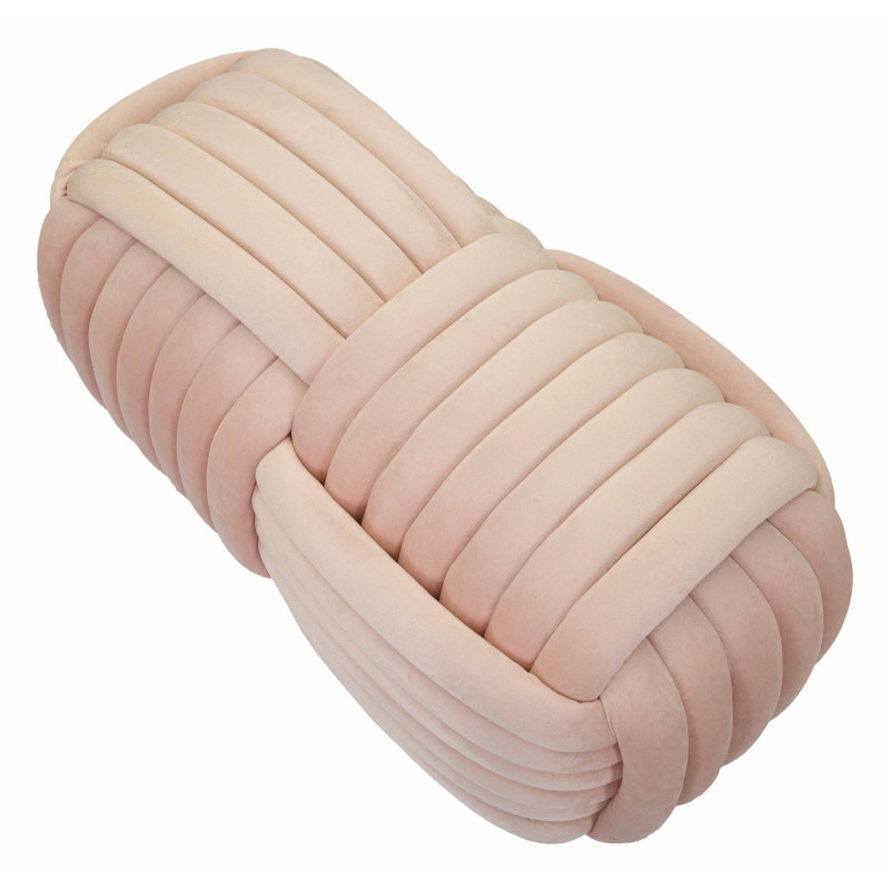 Moderne Banc Softy Rose – Douceur Moderne 90x45x45