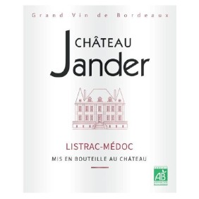 Château Jander 2015 Listrac-Médoc - Vin rouge de Bordeaux