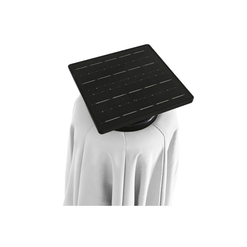 Parasol Home ESPRIT Gris foncé Marron Clair 290 x 350 x 280 cm