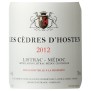 Les Cedres d'Hosten 2012 Listrac Médoc - Vin rouge de Bordeaux