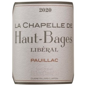 La Chapelle de Haut-Bages Libéral 2020 Pauillac - Vin rouge de Bordeaux