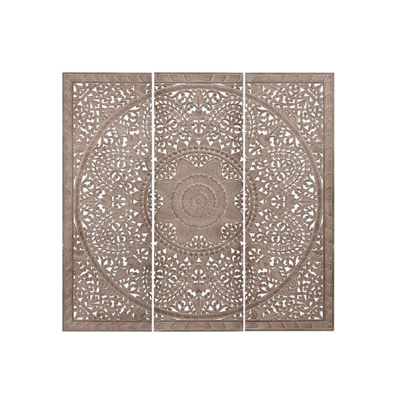 Tête de lit Home ESPRIT Naturel 180 x 3,5 x 180 cm