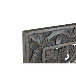Tête de lit Home ESPRIT Gris foncé 180 x 3,5 x 180 cm