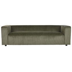 Canapé Home ESPRIT Vert Moderne 224 x 95,5 x 66,5 cm