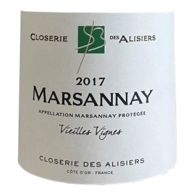 Closerie des Alisiers 2017 Marsannay Vieilles Vignes - Vin blanc de Bourgogne