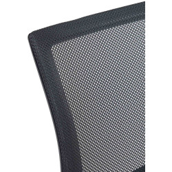 Chaise de bureau Genius, noire