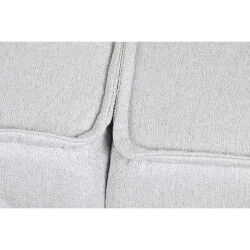 Canapé Convertible Home ESPRIT Gris clair Moderne 220 x 153 x 88 cm