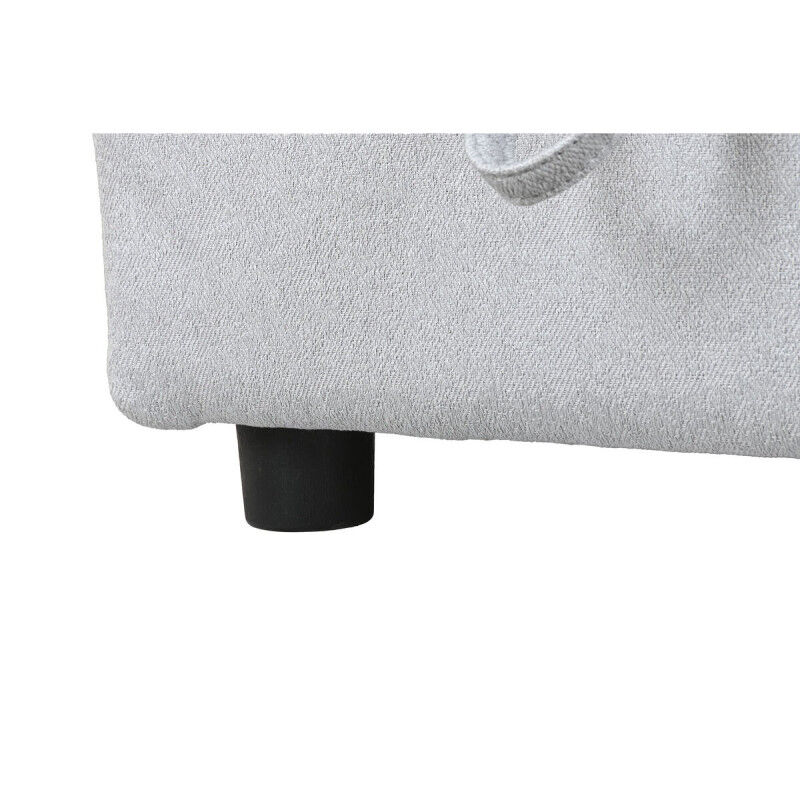 Canapé Convertible Home ESPRIT Gris clair Moderne 220 x 153 x 88 cm