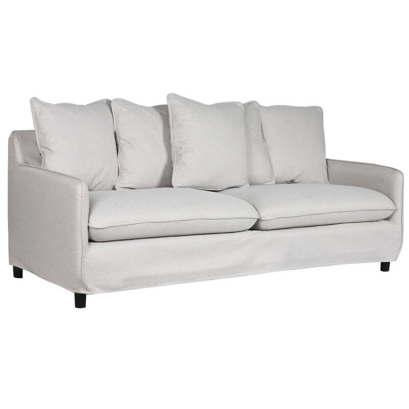 Canapé Home ESPRIT Beige Moderne 196 x 85 x 90 cm