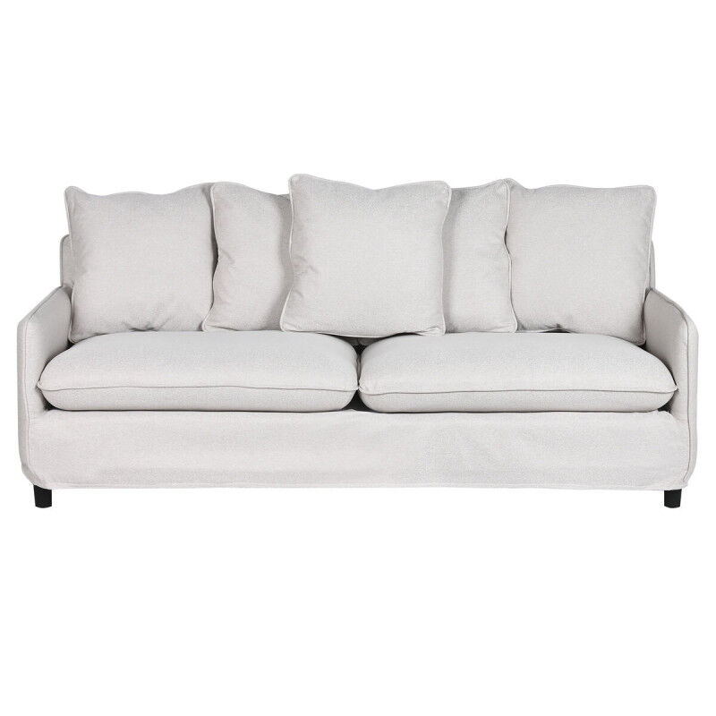 Canapé Home ESPRIT Beige Moderne 196 x 85 x 90 cm