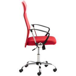 Fauteuil de bureau Washington rouge