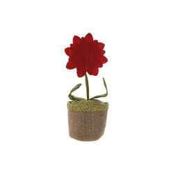 Support de porte Home ESPRIT Polyester Jute 14 x 14 x 33 cm (2 Unités)