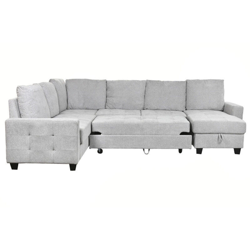 Canapé Convertible Home ESPRIT Moderne 307 x 242 x 86 cm