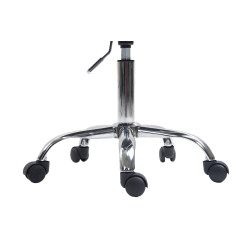 Chaise de bureau blanche Lucy