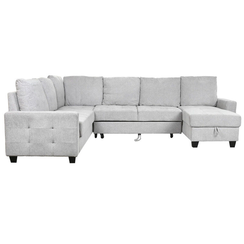 Canapé Convertible Home ESPRIT Moderne 307 x 242 x 86 cm