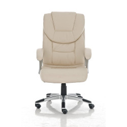 Fauteuil de bureau Texas crème
