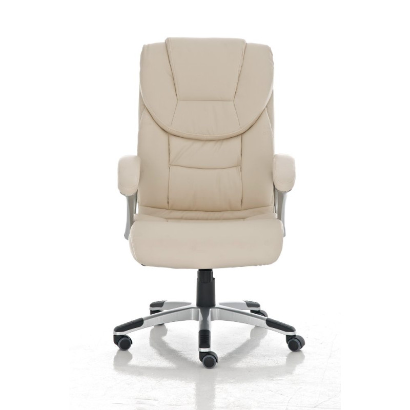 Fauteuil de bureau Texas crème