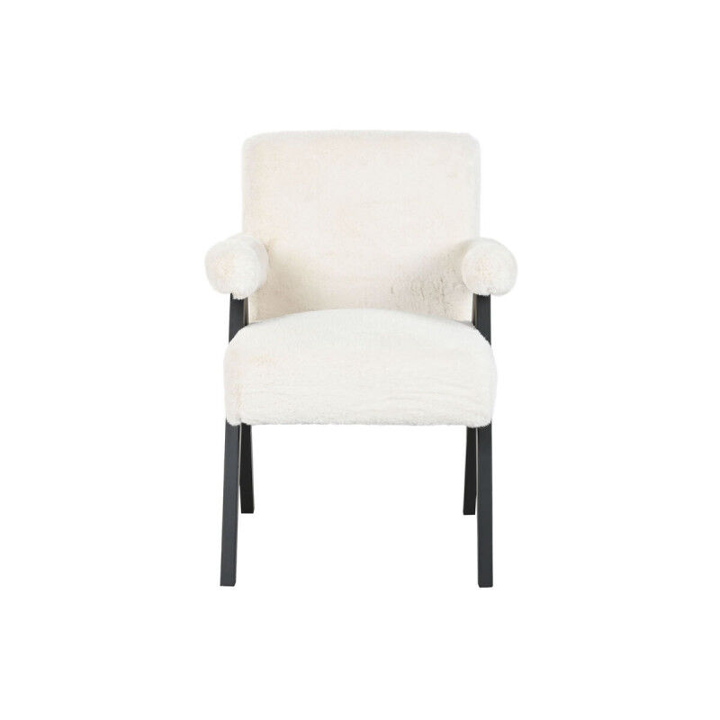 Siège Home ESPRIT Blanc Bois 54 x 64 x 86 cm