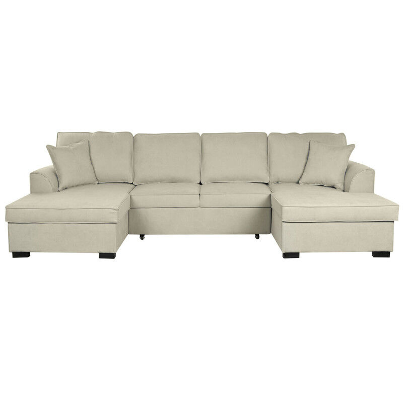 Canapé Convertible Home ESPRIT Sable Moderne 298 x 154 x 92 cm
