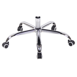 Poltrona da ufficio Torro in similpelle bianco