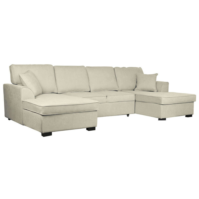 Canapé Convertible Home ESPRIT Sable Moderne 298 x 154 x 92 cm
