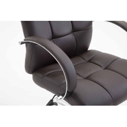 Fauteuil de bureau Mikos marron