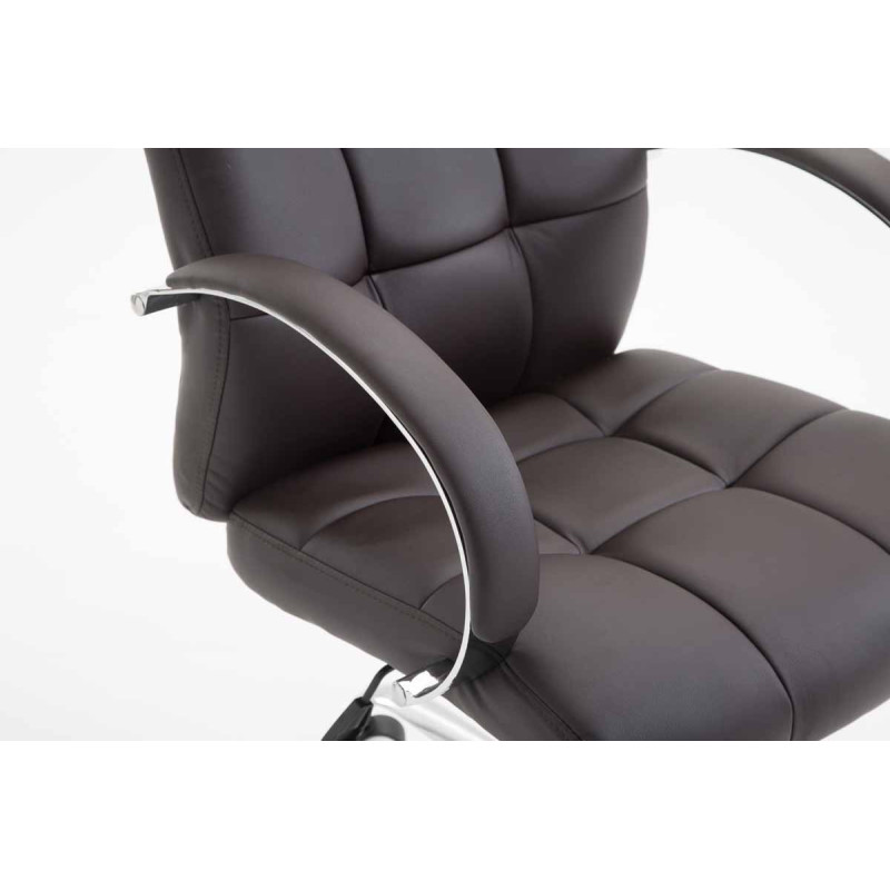 Fauteuil de bureau Mikos marron