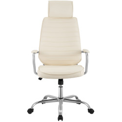 Fauteuil de bureau Rako crème